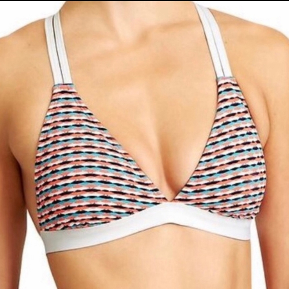 Athleta Waveline Triangle Bikini Top XS